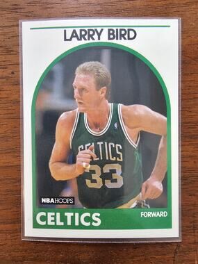 Larry Bird 1989-1990 NBA Hoops #150 - Boston Celtics - NBA - HOF - Fresh Pull